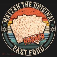 Matzah The Original Fast Food Kosher Jewish Seder Passover Great Gift Doggie Tank thumb 4