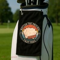 Matzah The Original Fast Food Kosher Jewish Seder Passover Great Gift Golf Towel thumb 2