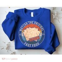 Matzah The Original Fast Food Kosher Jewish Seder Passover Great Gift Sweatshirt thumb 2