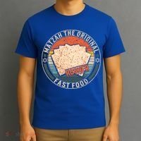 Matzah The Original Fast Food Kosher Jewish Seder Passover Great Gift T-Shirt thumb 3