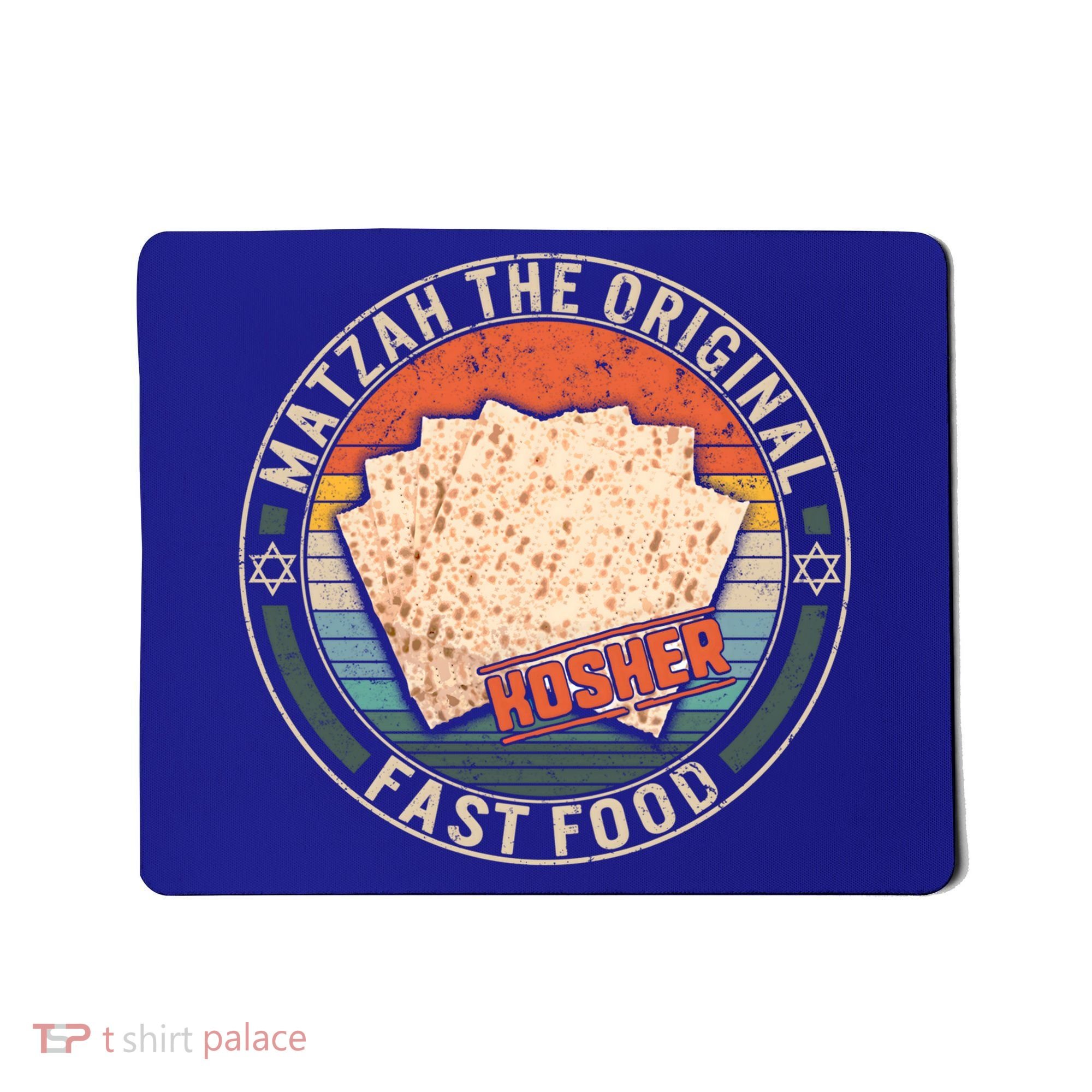 Matzah The Original Fast Food Kosher Jewish Seder Passover Great Gift Mousepad