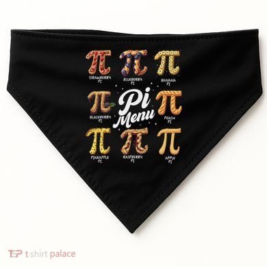 Math Teacher Pi Day 3.14 Pie USA-Made Doggie Bandana