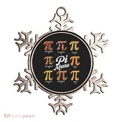 Math Teacher Pi Day 3.14 Pie Ornament