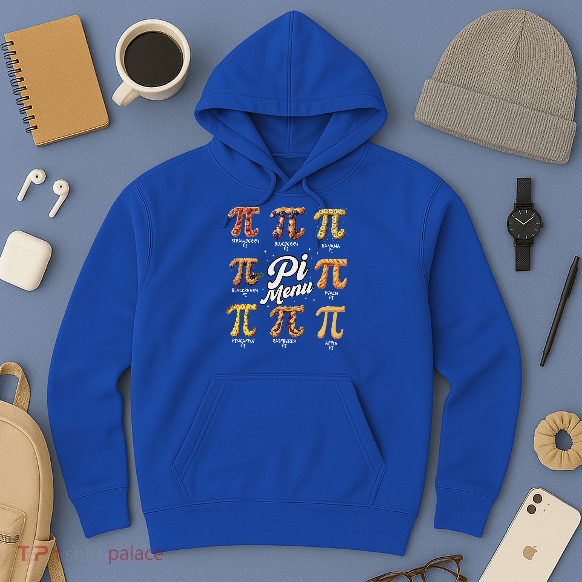 Math Teacher Pi Day 3.14 Pie Hoodie