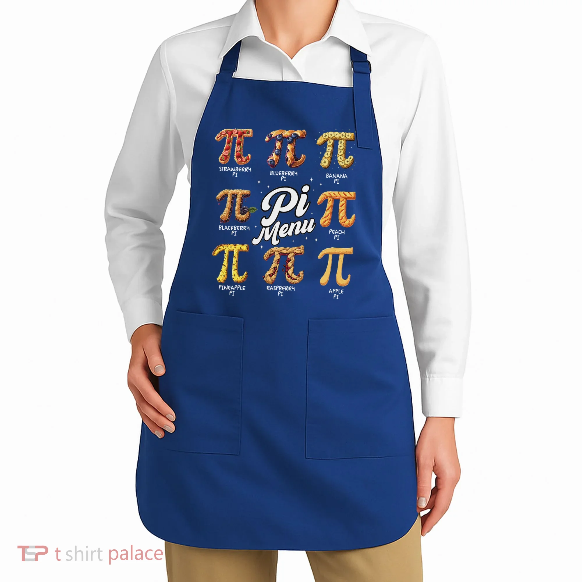 Math Teacher Pi Day 3.14 Pie Apron