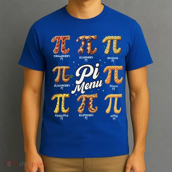 Math Teacher Pi Day 3.14 Pie T-Shirt