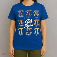 Math Teacher Pi Day 3.14 Pie T-Shirt thumb 4