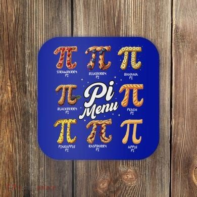 Math Teacher Pi Day 3.14 Pie Coaster
