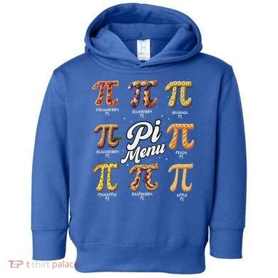 Math Teacher Pi Day 3.14 Pie Toddler Hoodie
