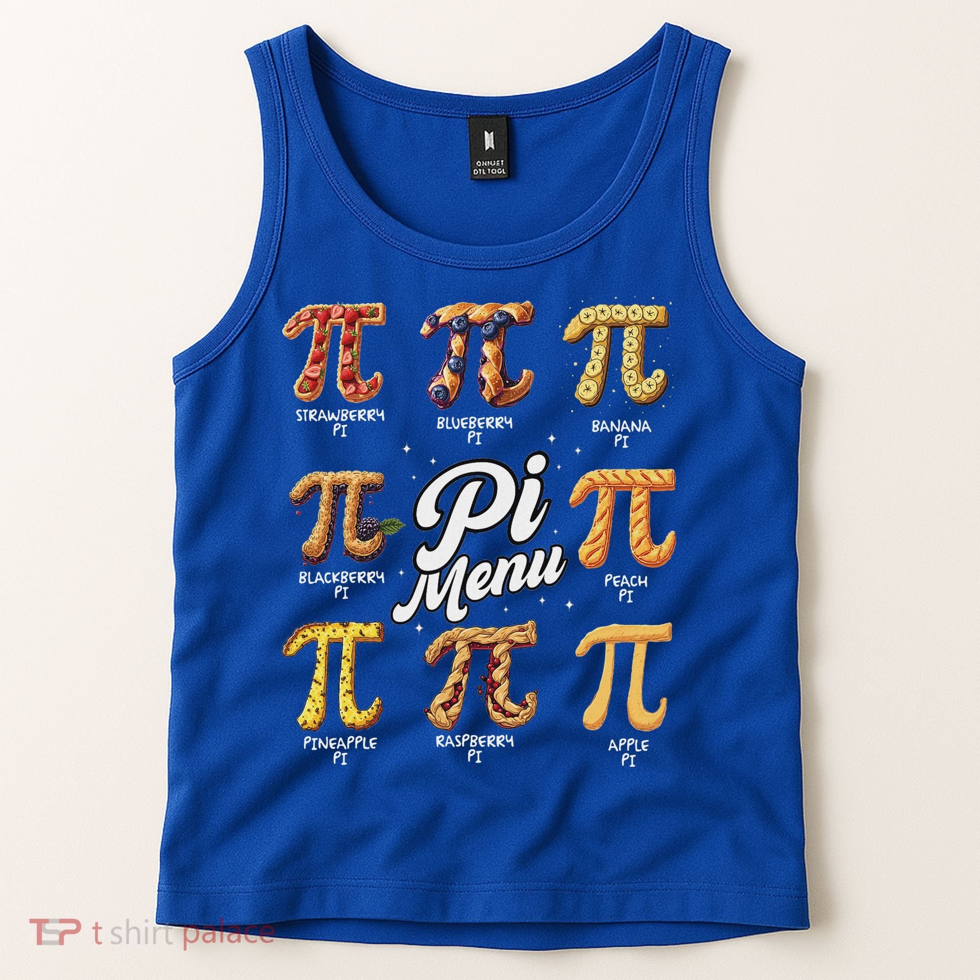 Math Teacher Pi Day 3.14 Pie Tank Top