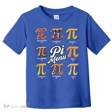Math Teacher Pi Day 3.14 Pie Toddler T-Shirt