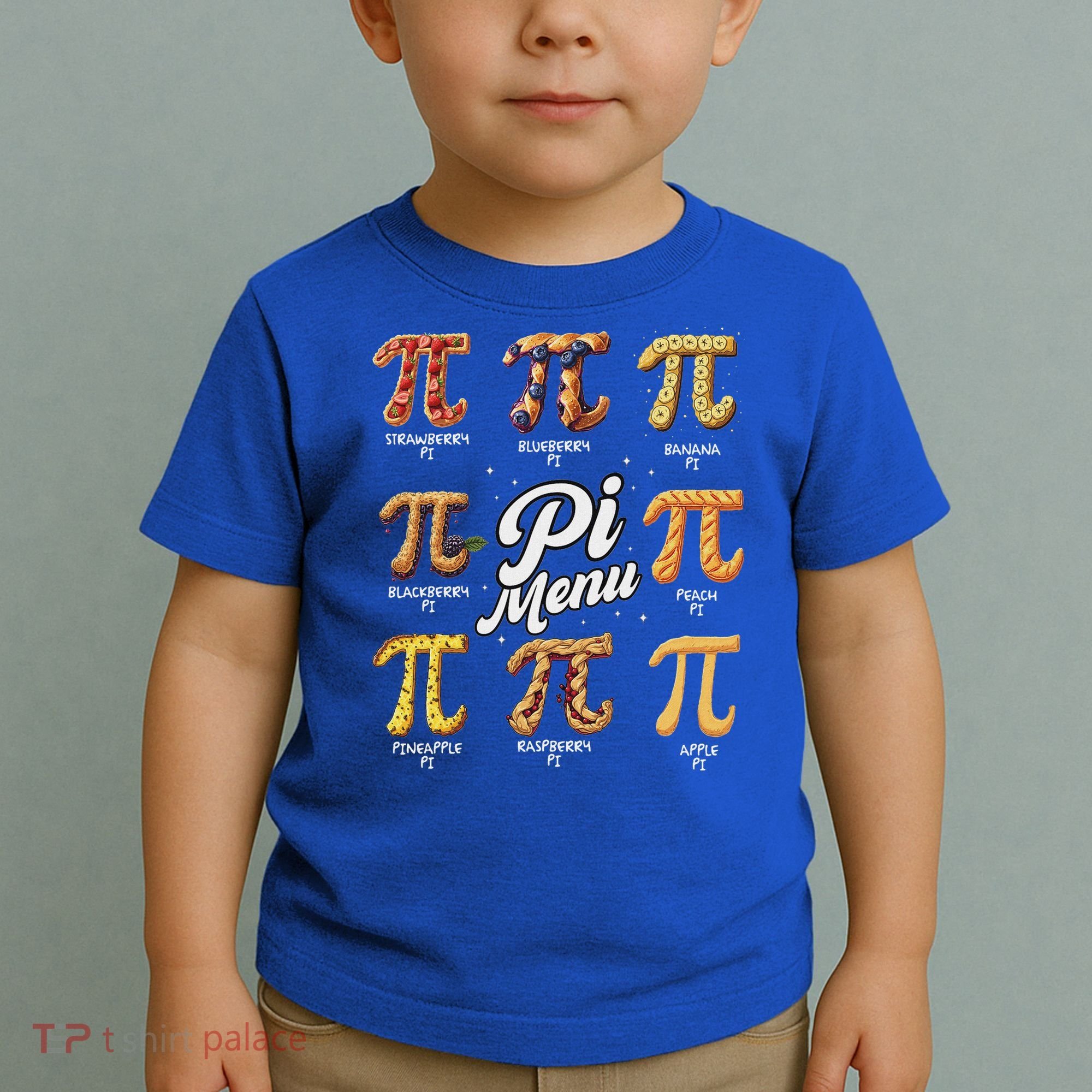 Math Teacher Pi Day 3.14 Pie Toddler T-Shirt