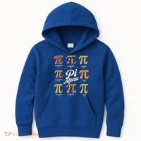 Math Teacher Pi Day 3.14 Pie Kids Hoodie thumb 0