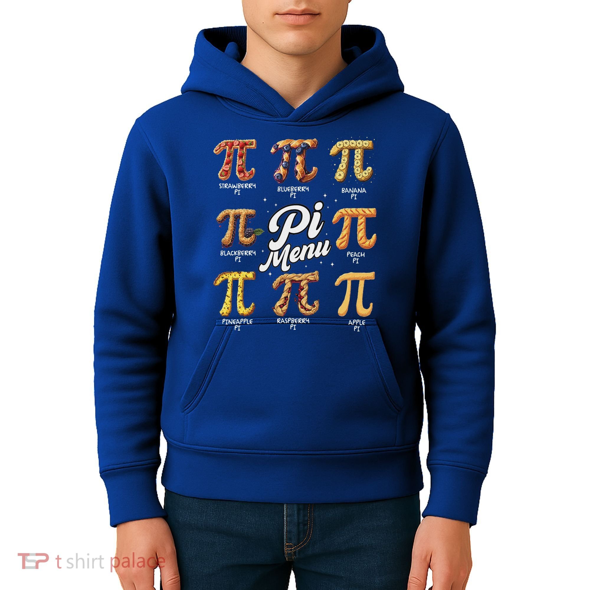 Math Teacher Pi Day 3.14 Pie Kids Hoodie