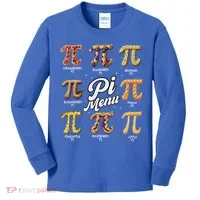 Math Teacher Pi Day 3.14 Pie Kids Long Sleeve Shirt thumb 0