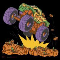 Monster Truck Pumpkin Patch Apron thumb 3