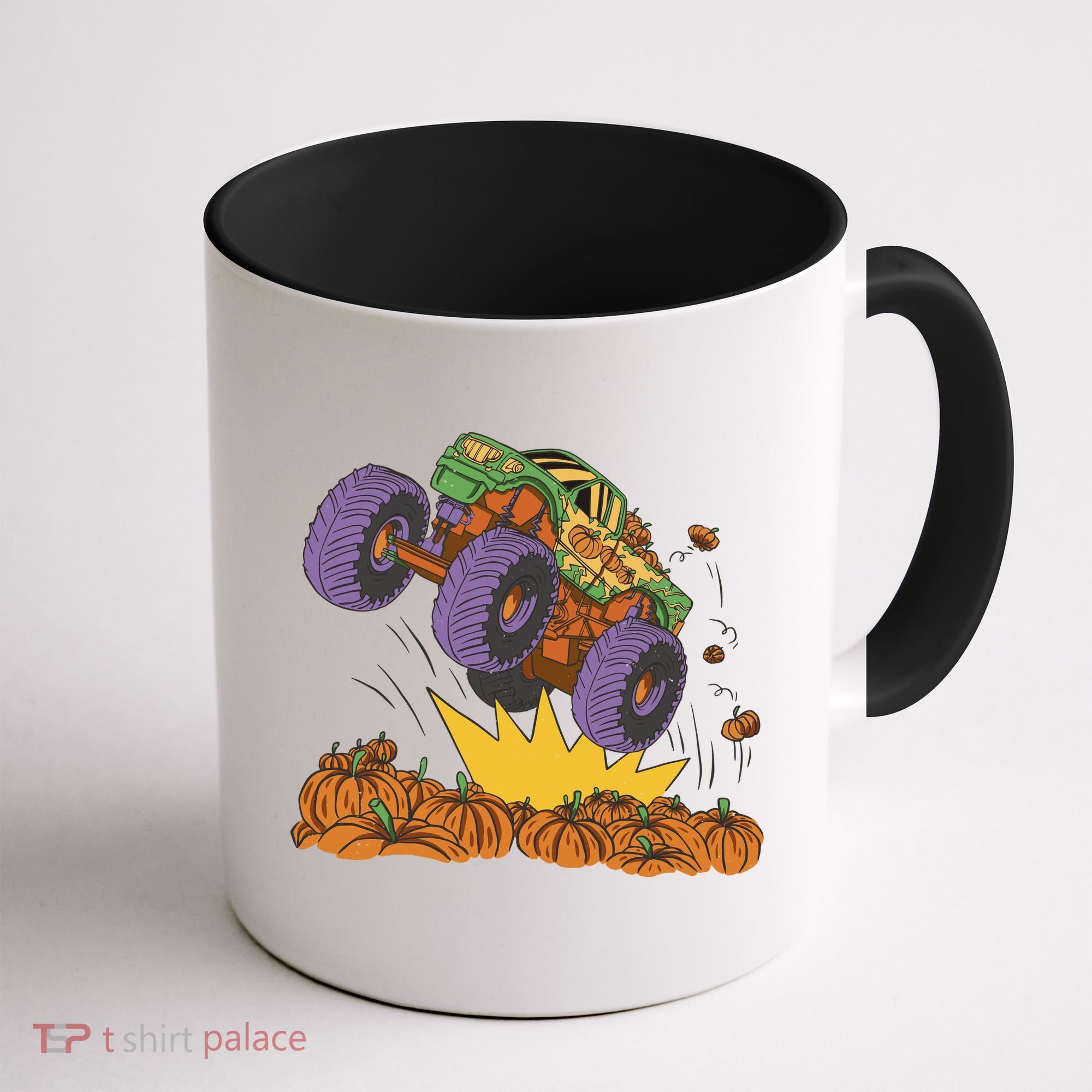 Monster Truck Pumpkin Patch Coffee Mug