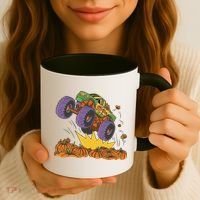 Monster Truck Pumpkin Patch Coffee Mug thumb 3