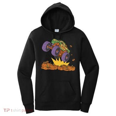 Monster Truck Pumpkin Patch Women's Hoodie