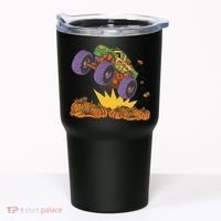 Monster Truck Pumpkin Patch Tumbler thumb 0