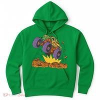 Monster Truck Pumpkin Patch Hoodie thumb 0