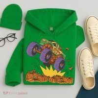 Monster Truck Pumpkin Patch Hoodie thumb 4