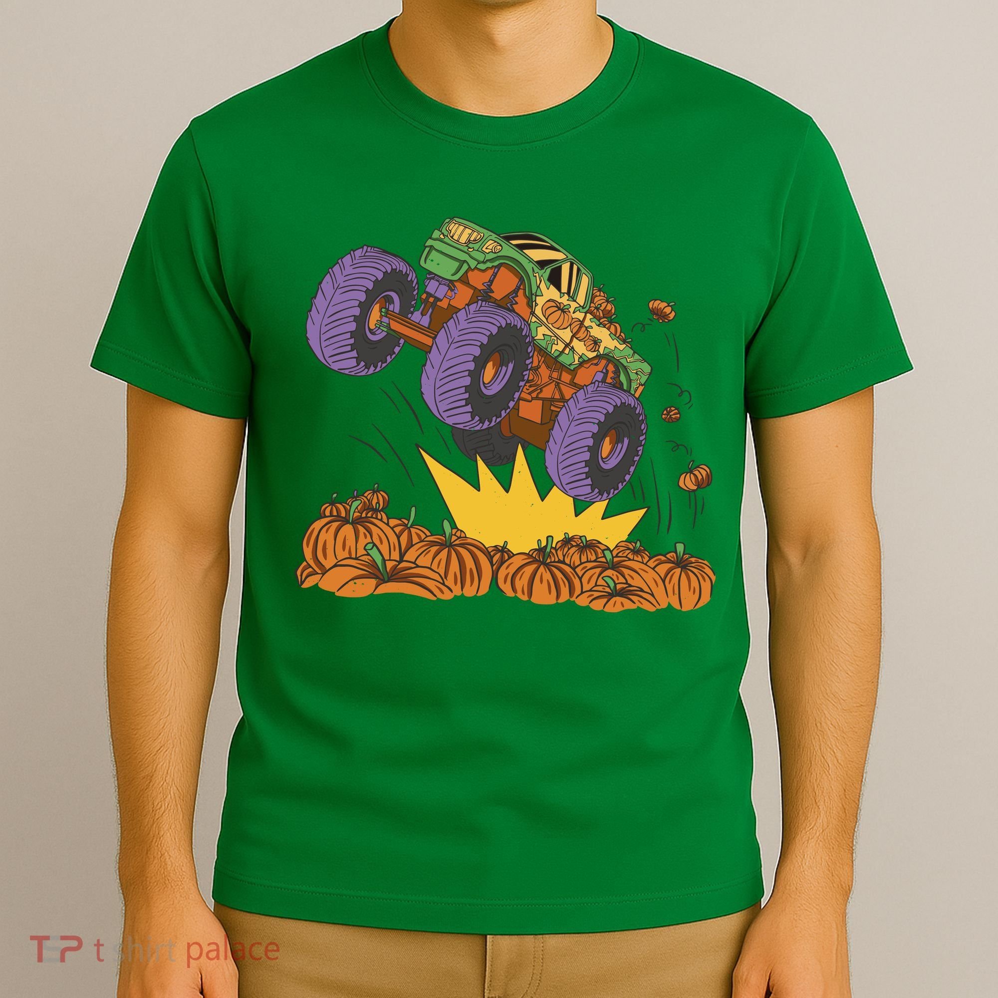 Monster Truck Pumpkin Patch T-Shirt