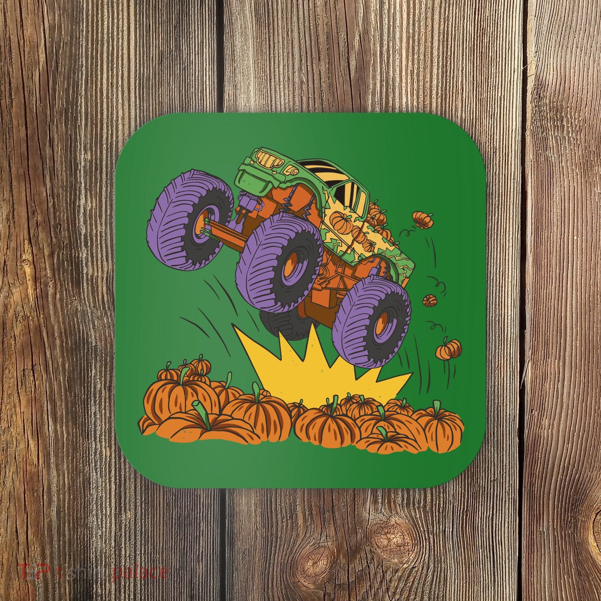 Monster Truck Pumpkin Patch Coaster