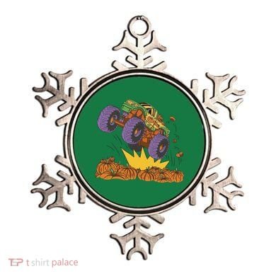 Monster Truck Pumpkin Patch Ornament