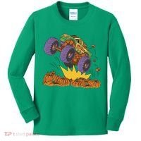 Monster Truck Pumpkin Patch Kids Long Sleeve Shirt thumb 0
