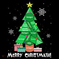 Math Teacher Polygon Christmas Tree Geometry Merry Christmas Hoodie thumb 7