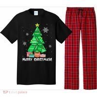 Math Teacher Polygon Christmas Tree Geometry Merry Christmas Pajama Set thumb 0