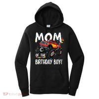 Monster Truck Party Mom Of Birthday Boy Gift Women's Hoodie thumb 0