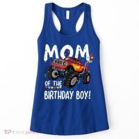 Monster Truck Party Mom Of Birthday Boy Gift Women's Tank Top thumb 0