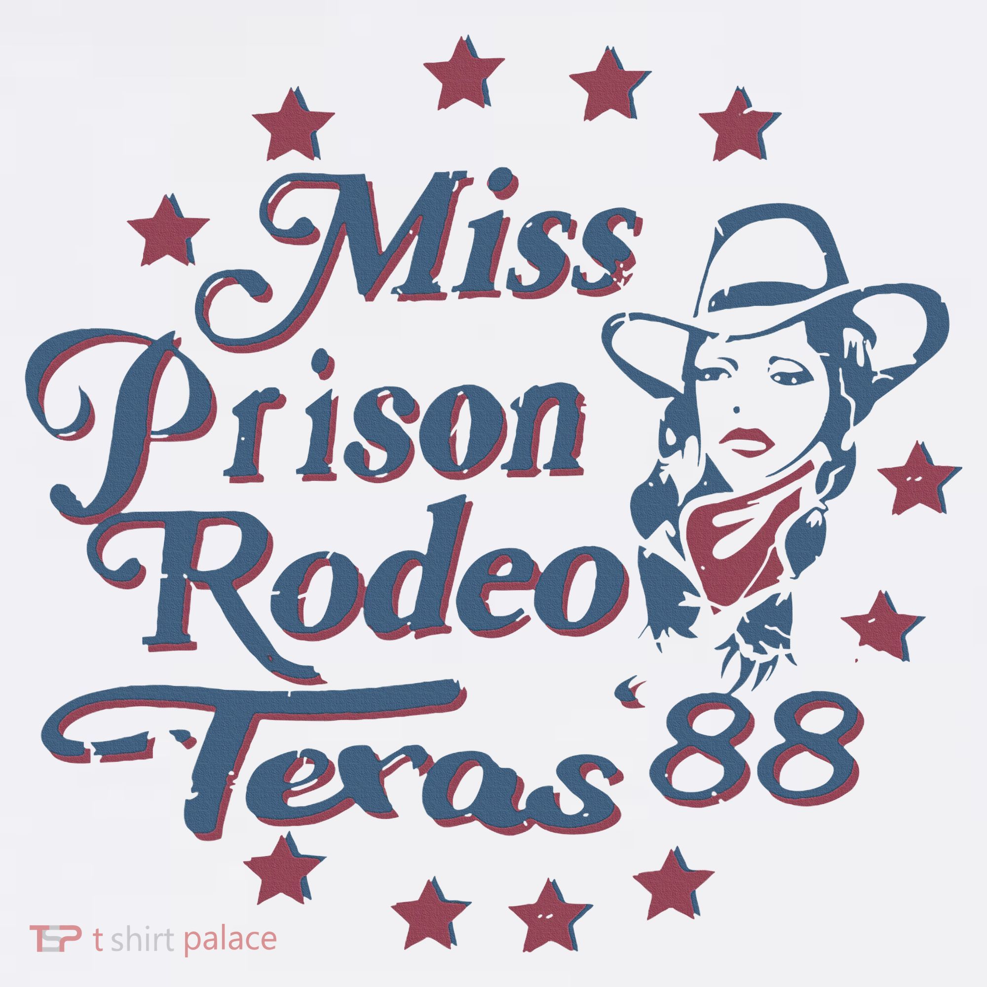 Miss Texas Prison Rodeo Southern Country Music Women's Tank Top