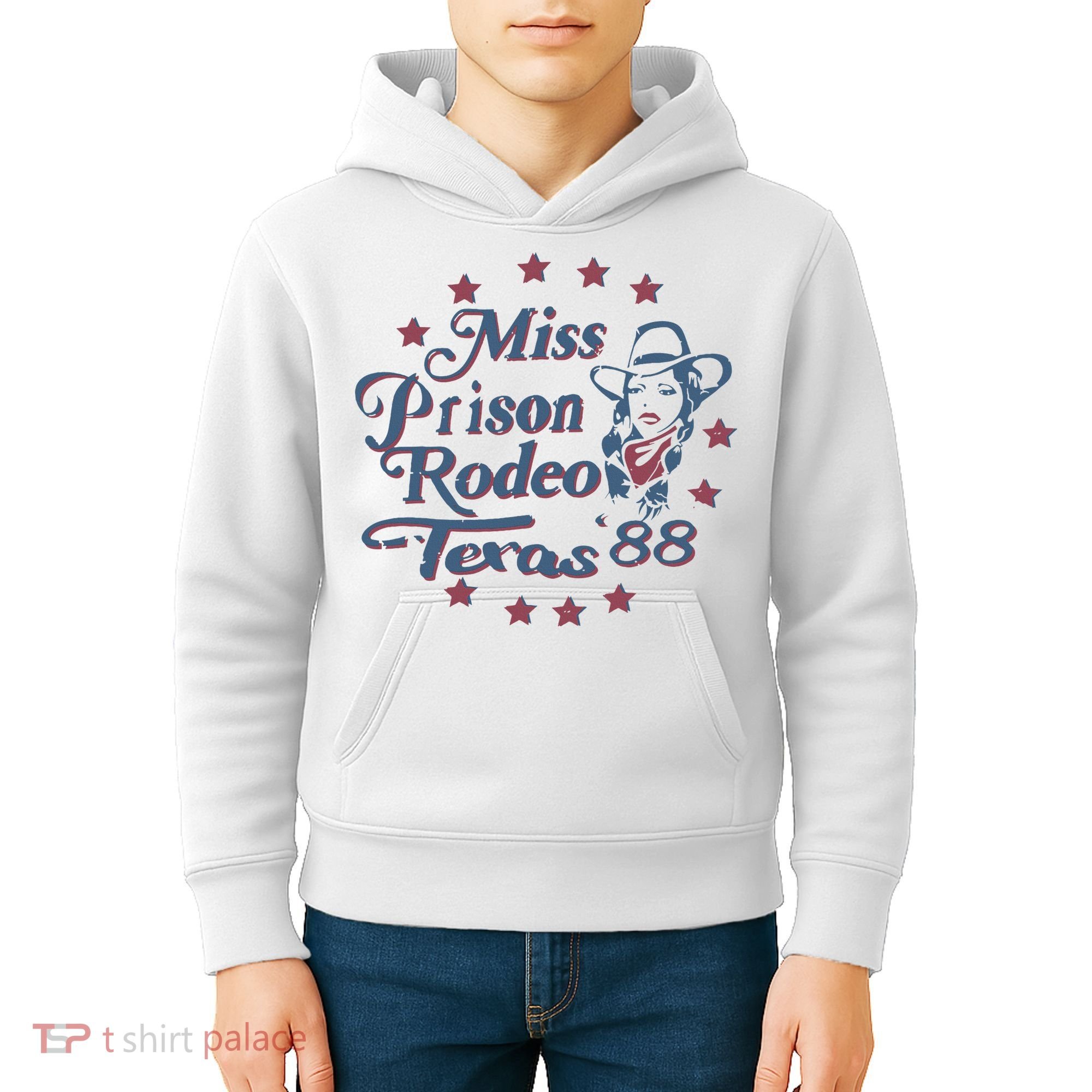 Miss Texas Prison Rodeo Southern Country Music Kids Hoodie