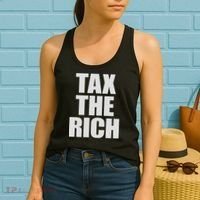Make The Rich Pay Tax The Rich Tax The Rich Women's Tank Top thumb 2