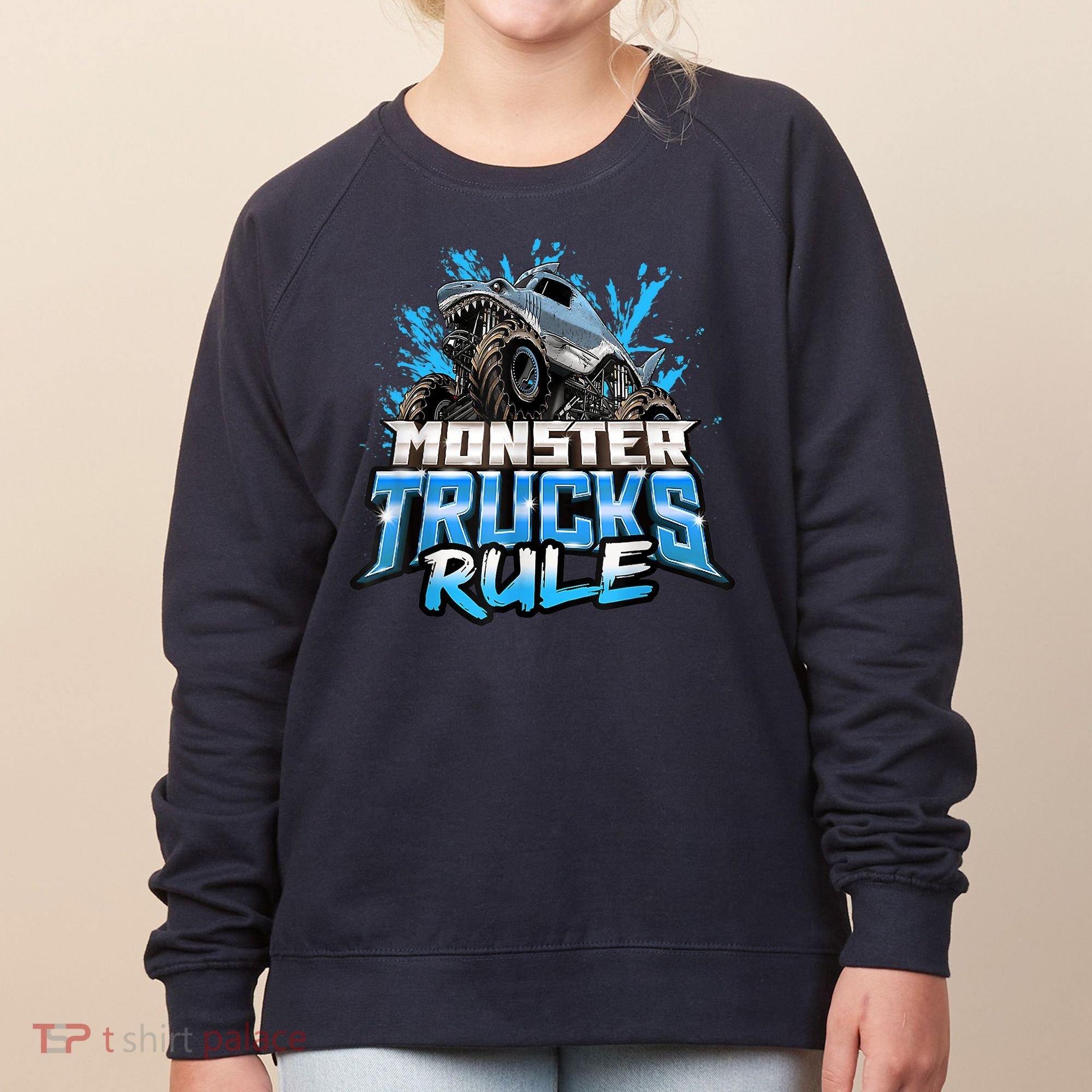 Monster Truck Rule Women's Sweatshirt