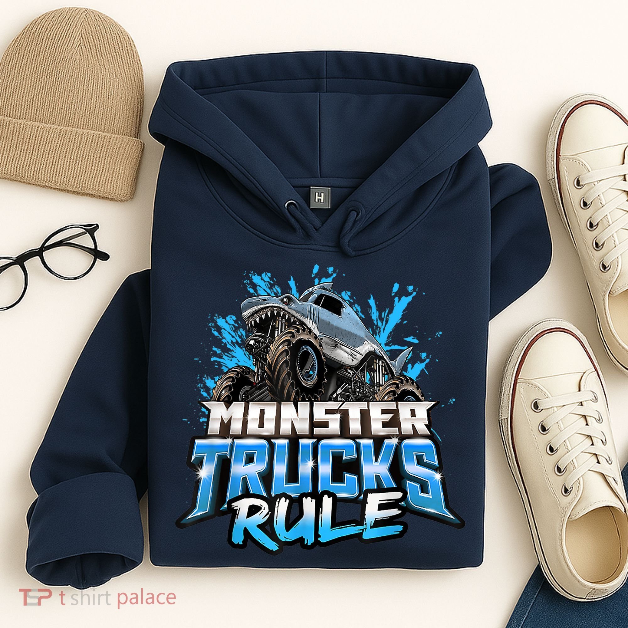 Monster Truck Rule Hoodie