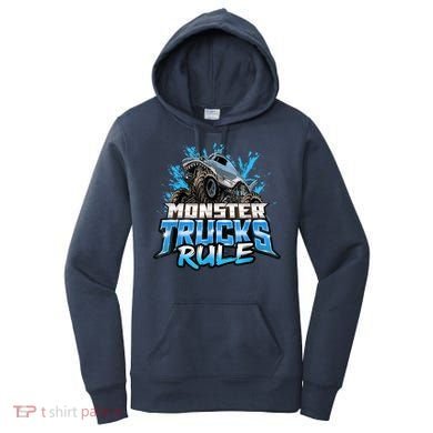 Monster Truck Rule Women's Hoodie
