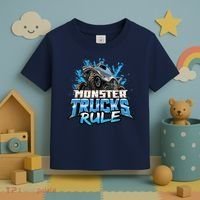 Monster Truck Rule Toddler T-Shirt thumb 3