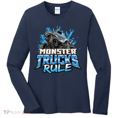 Monster Truck Rule Women's Long Sleeve Shirt