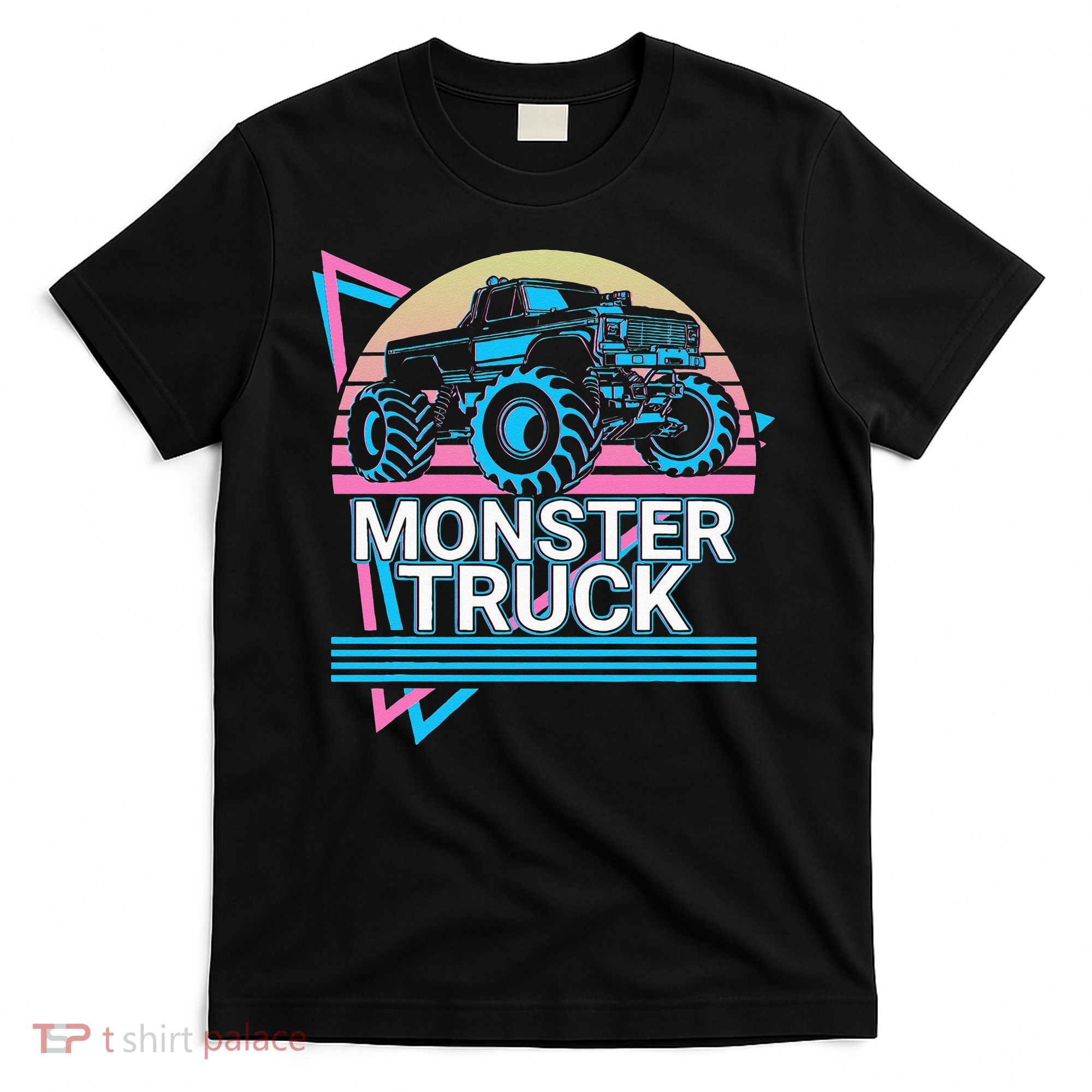Monster Truck Retro T-Shirt
