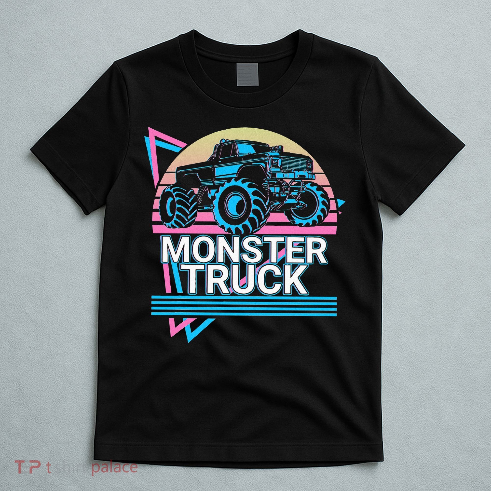 Monster Truck Retro T-Shirt