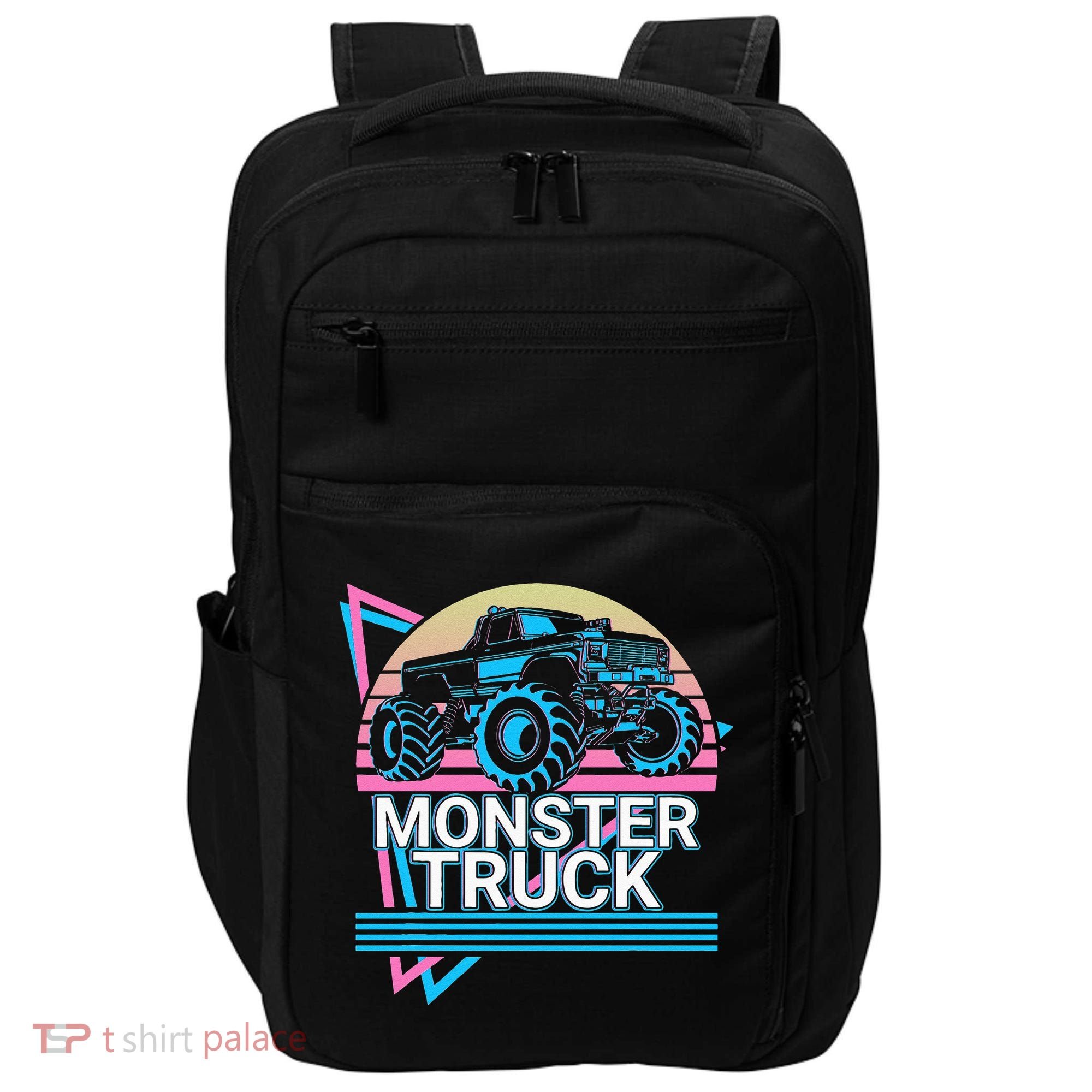 Monster Truck Retro Impact Tech Backpack