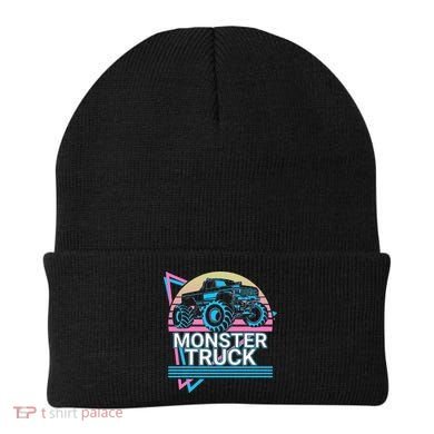 Monster Truck Retro Beanie