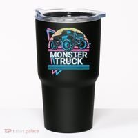 Monster Truck Retro Tumbler thumb 0