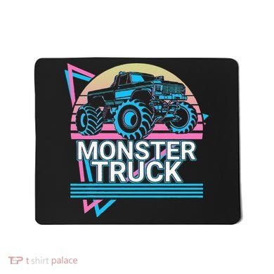 Monster Truck Retro Mousepad