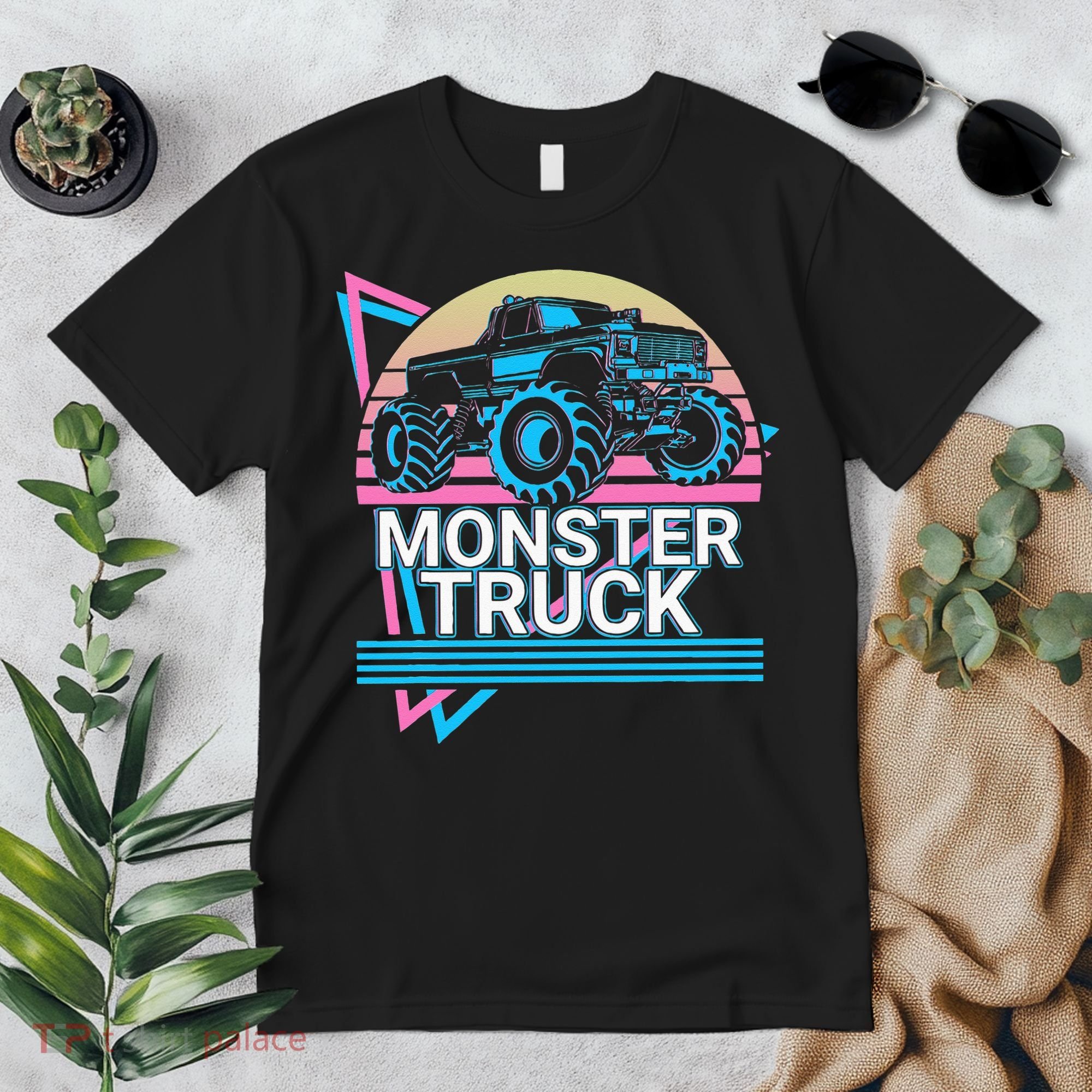 Monster Truck Retro Premium T-Shirt