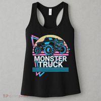 Monster Truck Retro Women's Tank Top thumb 3